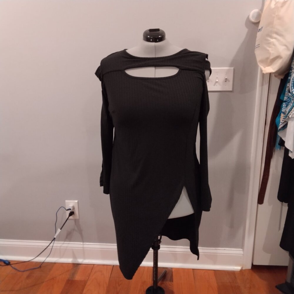 Ashely Stewart Black cut out dress